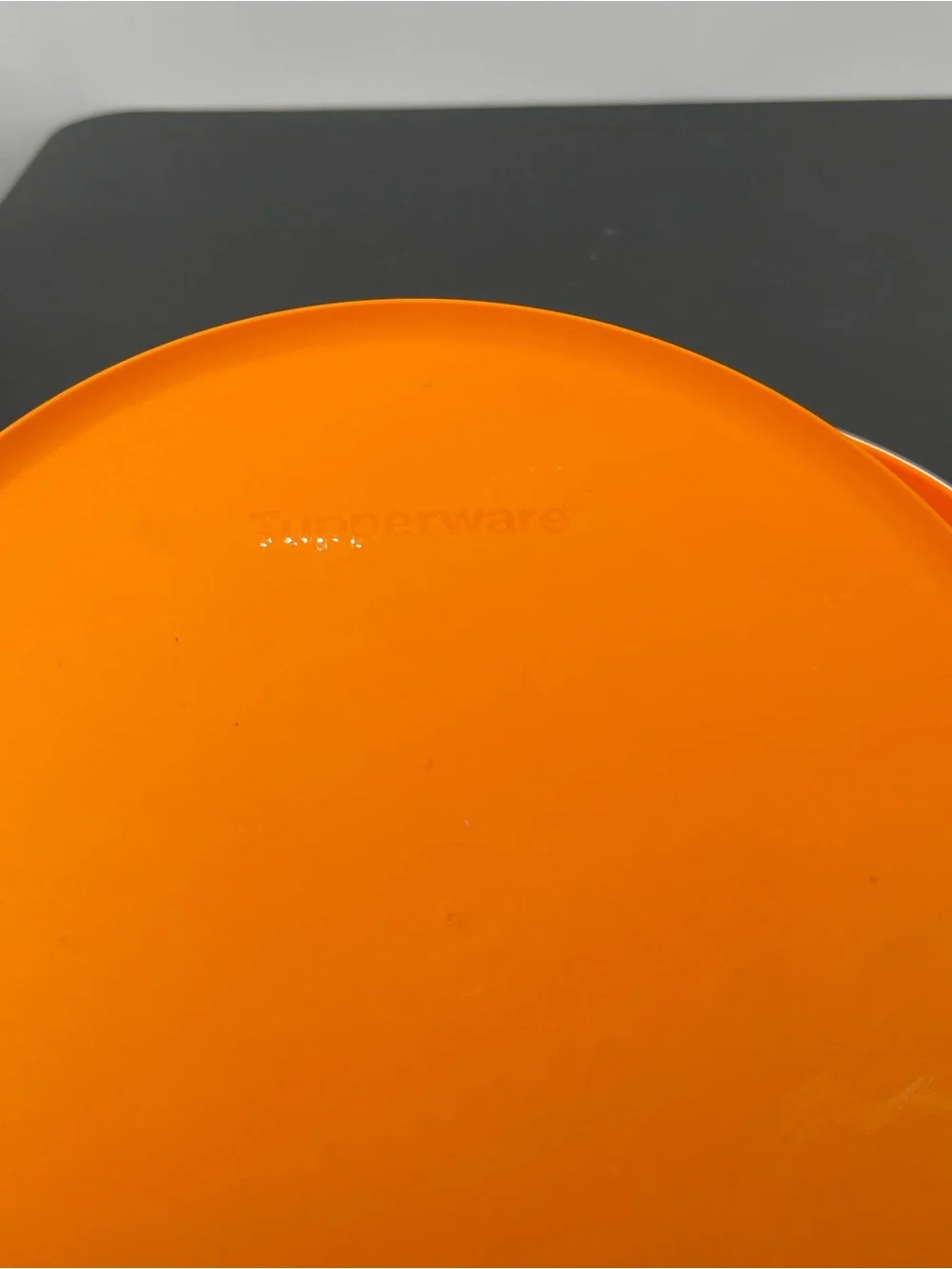 Tupperware Allegra Radiance Orange &  White 1.5L Storage Bowl with Lid